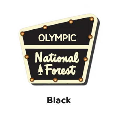 Olympic National Forest Lighted Sign