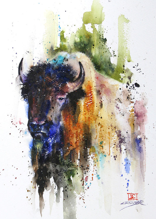Buffalo 5x7" greeting cards