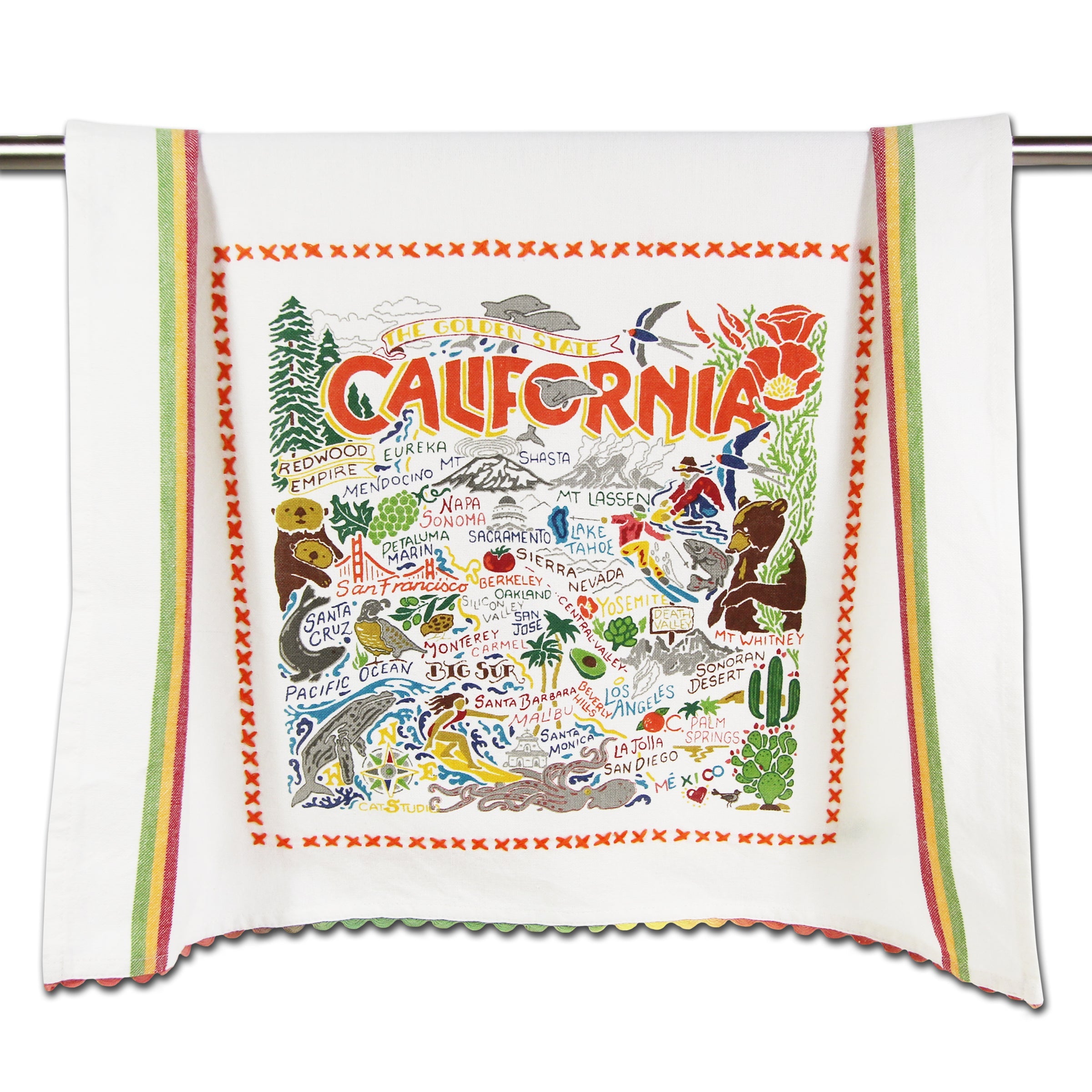 California Tea Towel