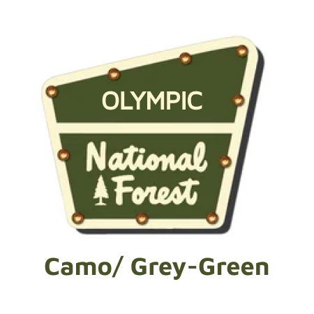 Olympic National Forest Lighted Sign