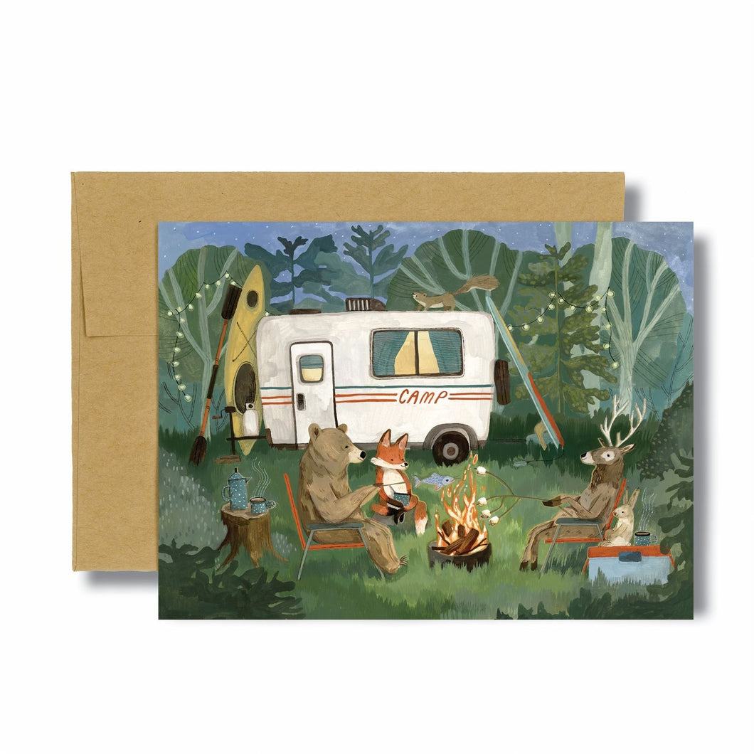 Camper Life 5x7 Card