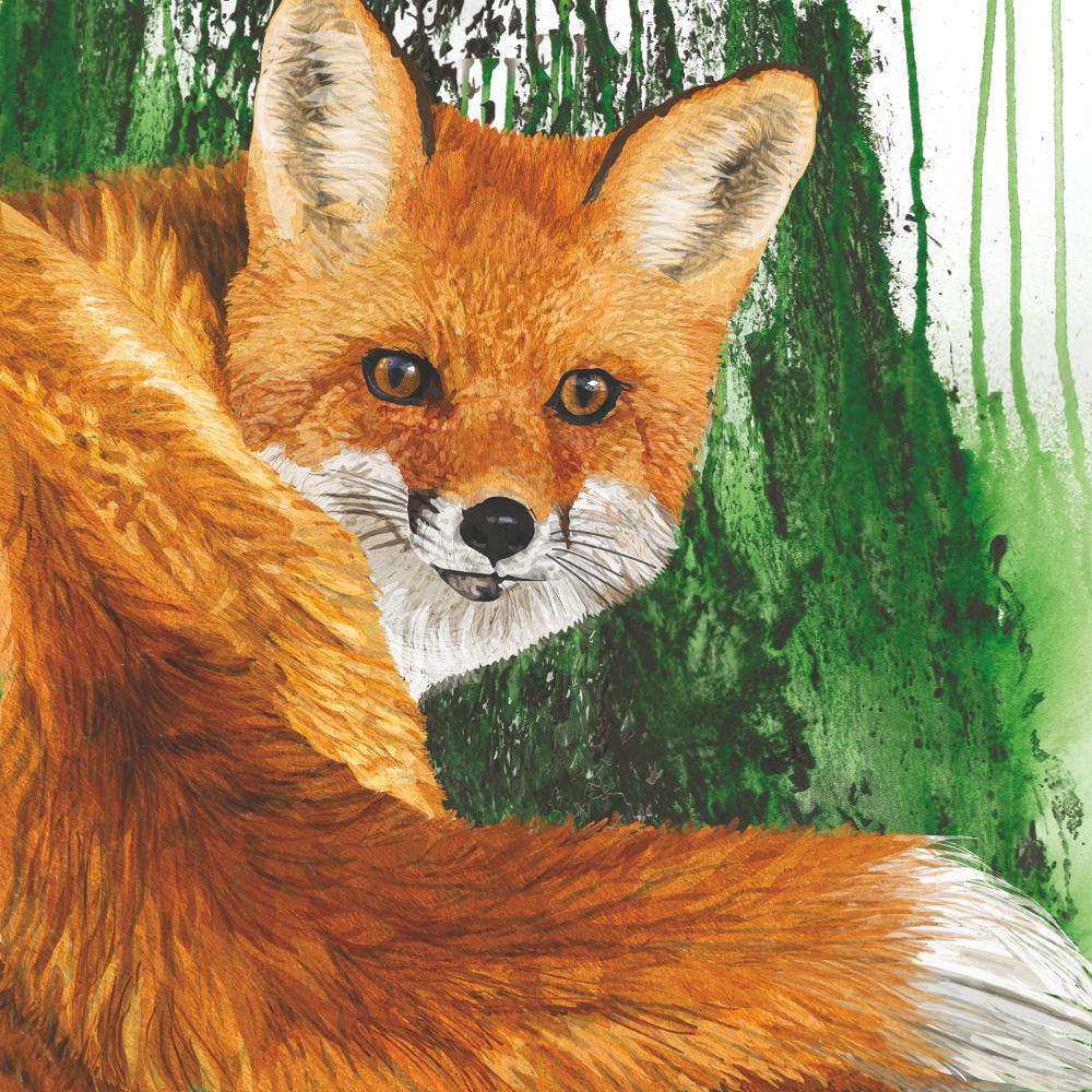 Evergreen FOX LUNCH Napkin