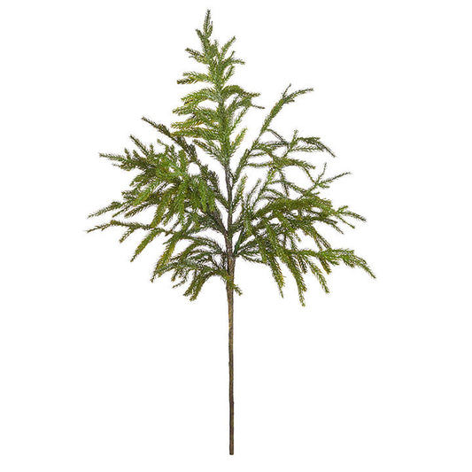 34" Glittered Cedar Spray