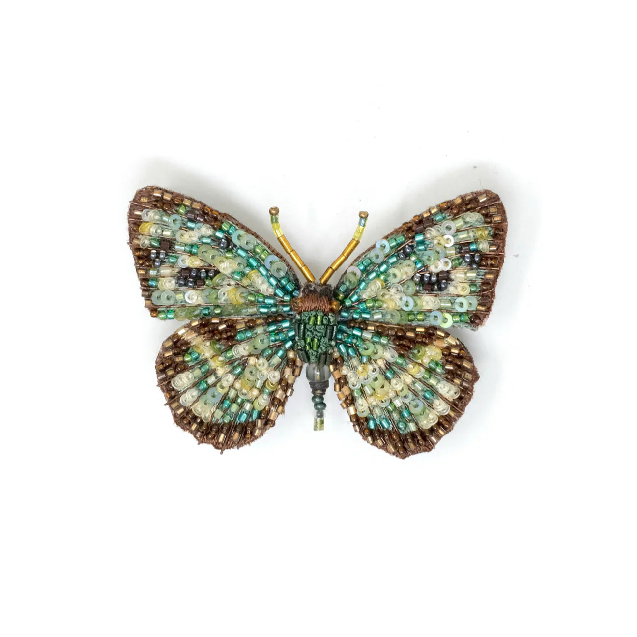 Four Spot Sailor Butterfly Brooch Pin