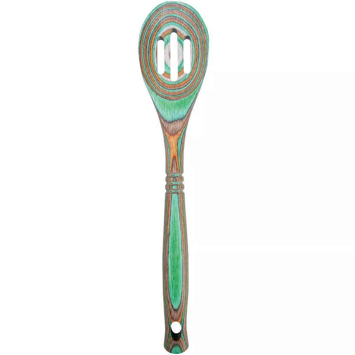 12" Mint Pakka Slotted Spoon