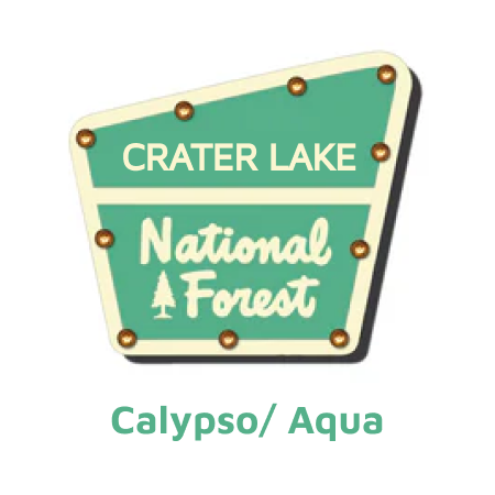 Crater Lake National Forest Lighted Sign