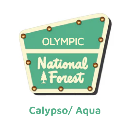Olympic National Forest Lighted Sign