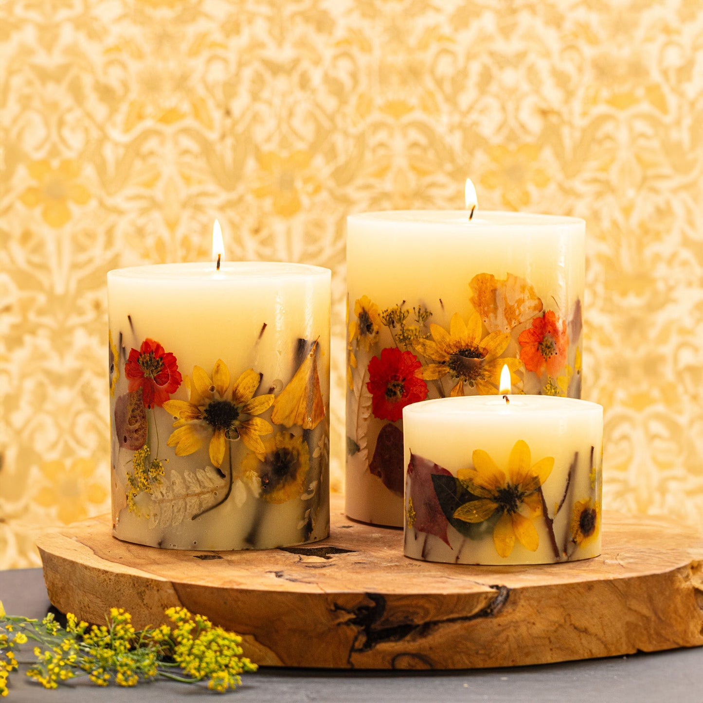 Honey Tobacco Small Botanical Candle
