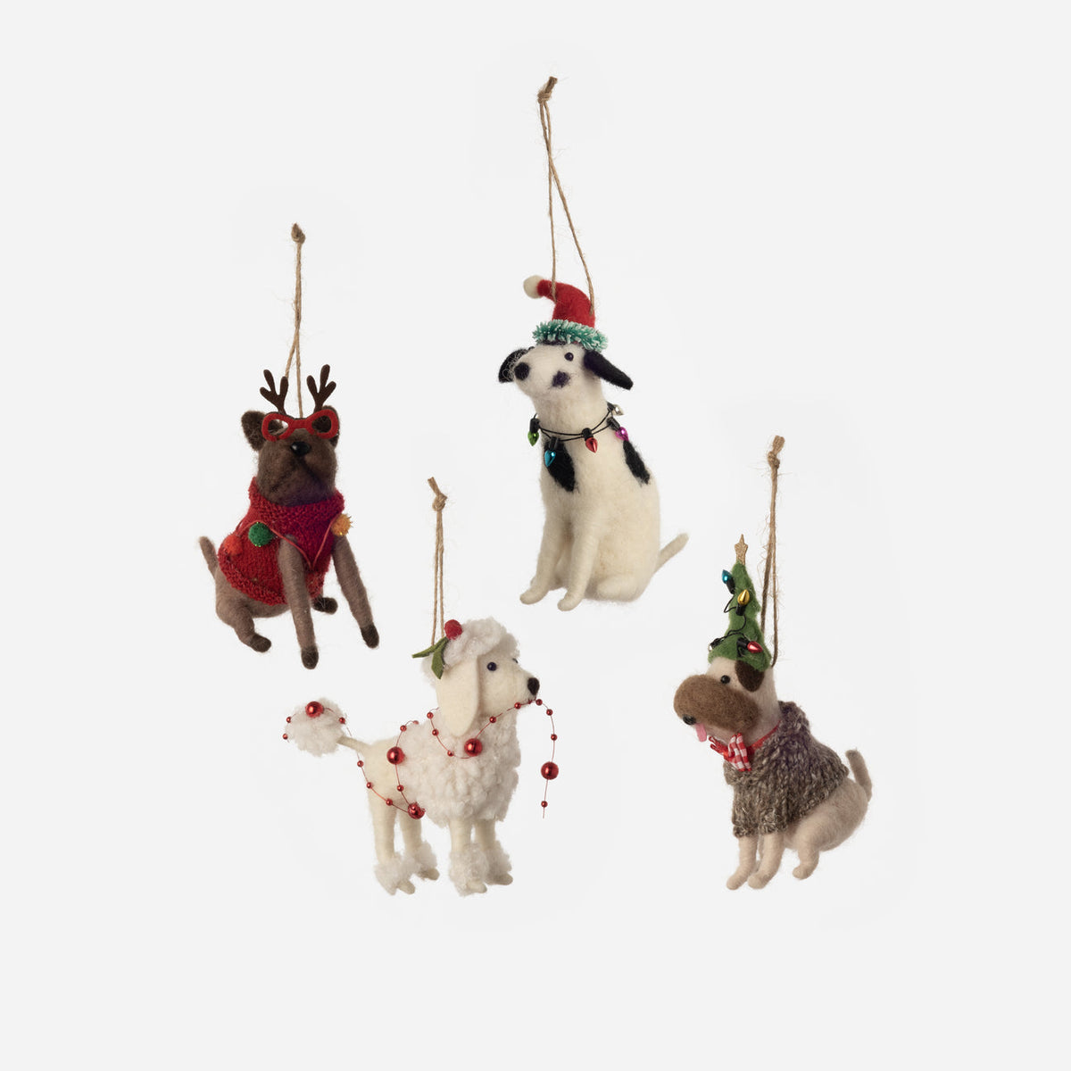 Holiday Dog Ornament