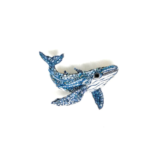 Humpback Whale Brooch Pin