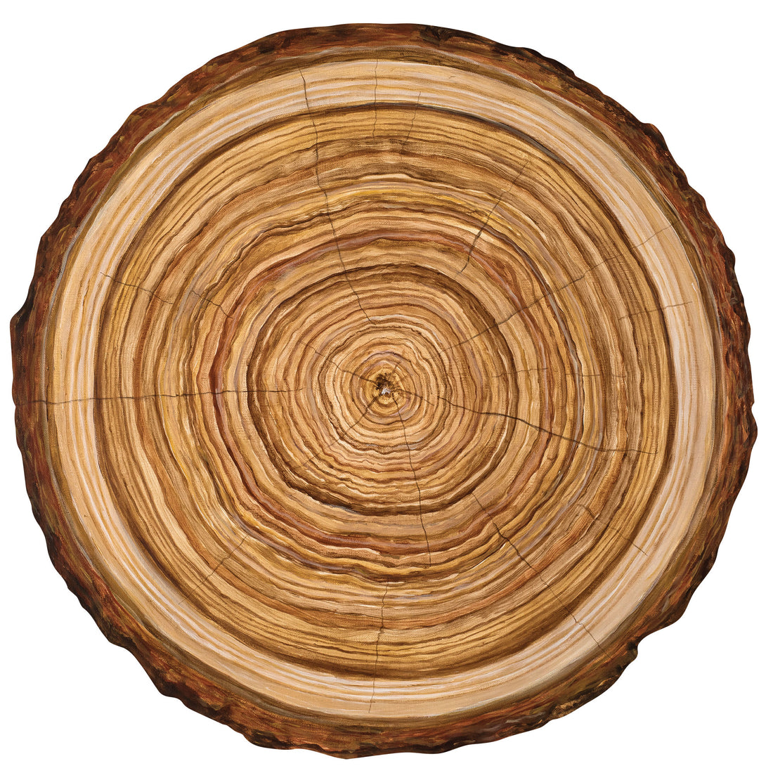 Die Cut Wood Slice Placemat