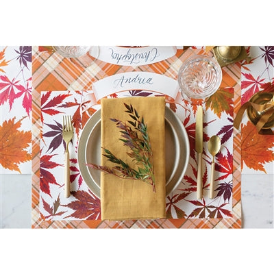 Japanese Maple Placemat - Pad of 20 Sheets