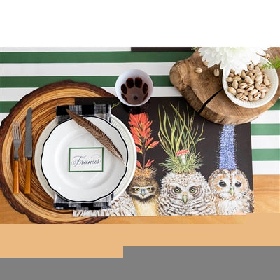 Baby Owls Placemat - Pad of 20 Sheets