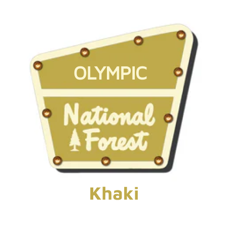 Olympic National Forest Lighted Sign