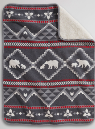 30x40 Pendleton Sherpa Stroller Blanket