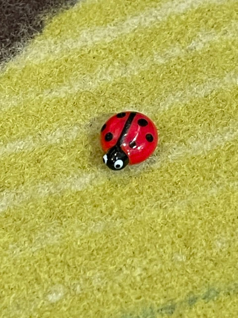 Handblown Glass LADYBUG