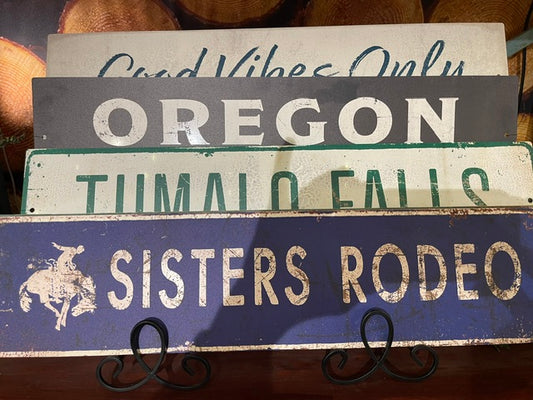 Sisters Rodeo Sign, 24x6