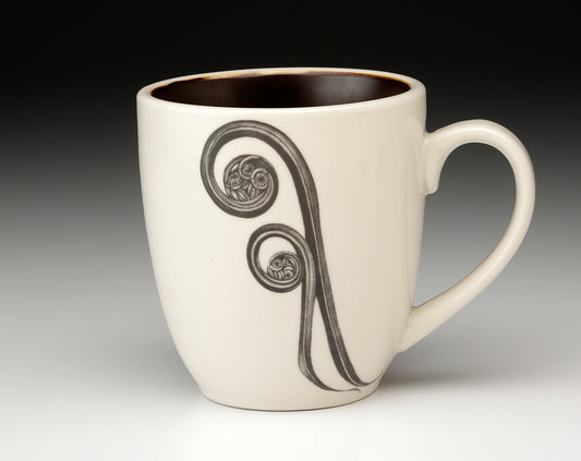 Laura Zindel Mug Fiddlehead Fern
