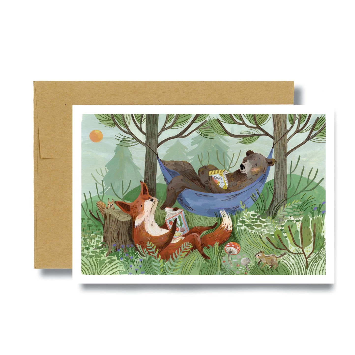 Lazy Days 5x7 Card