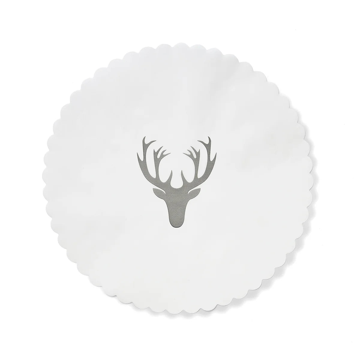 12"x12 Plate Liners- " OH DEER" flat plate liners PKG of 50