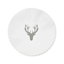 Load image into Gallery viewer, 12&quot;x12 Plate Liners- &quot; OH DEER&quot; flat plate liners PKG of 50
