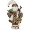 20" Winter Chalet Santa w- Sled
