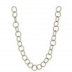60" Metallic Loop Garland, Champagne