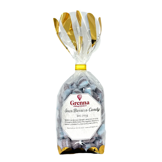Grenna Sour Berries Swedish Hard Candy