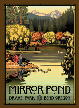 500 pc. Puzzle - Mirror Pond Autumn