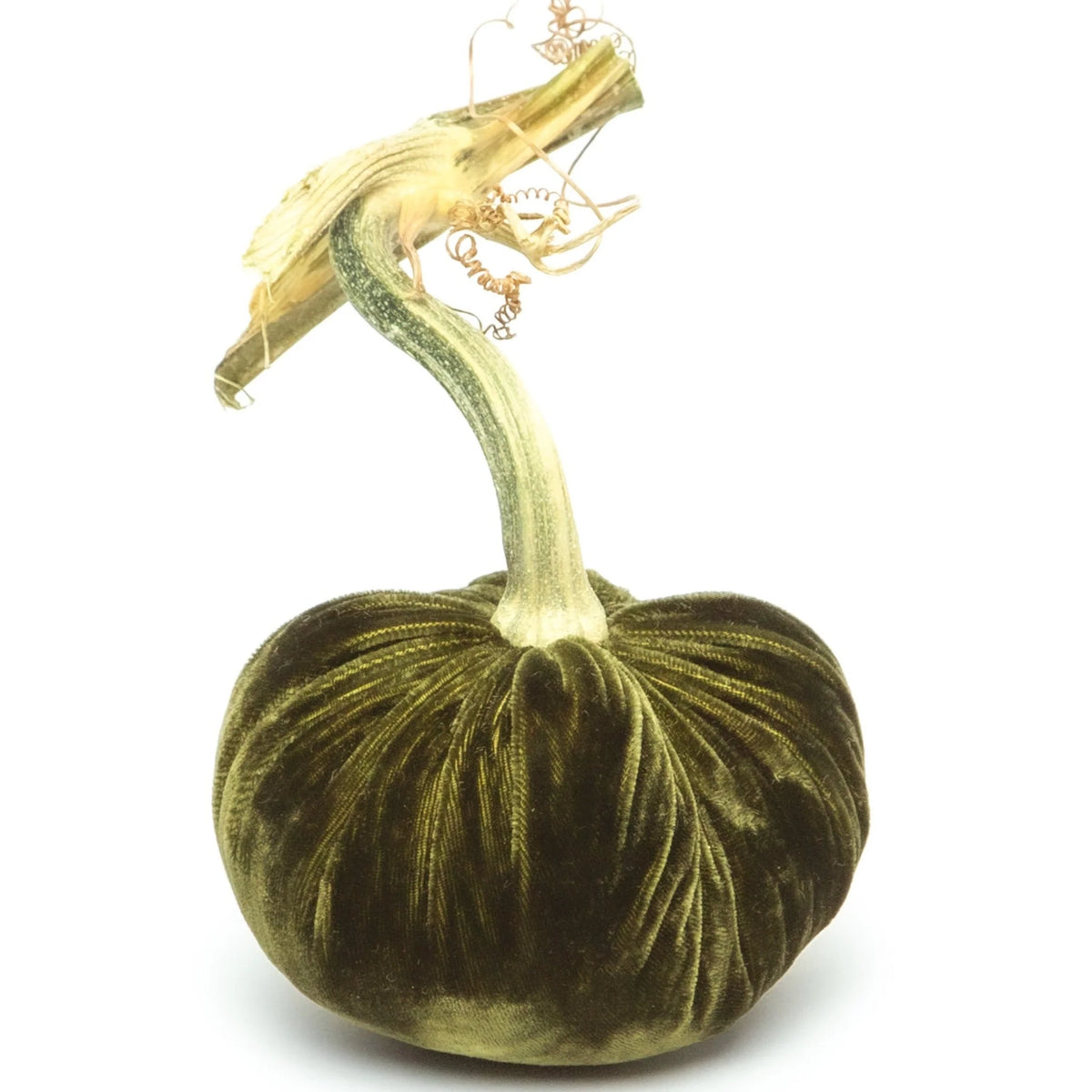 4" Velvet Pumpkin