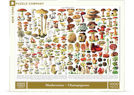 Mushrooms - Champignons Puzzle