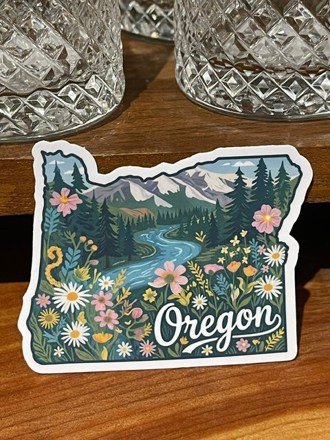 Oregon State Sticker