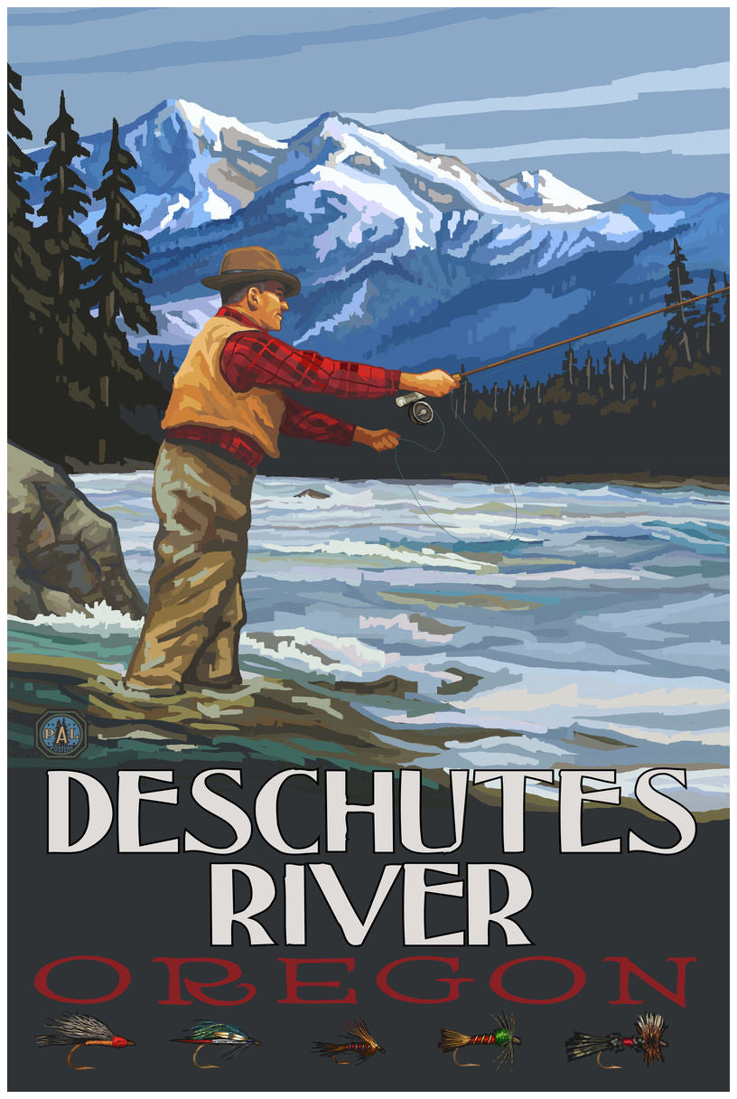 Deschutes River Fisherman