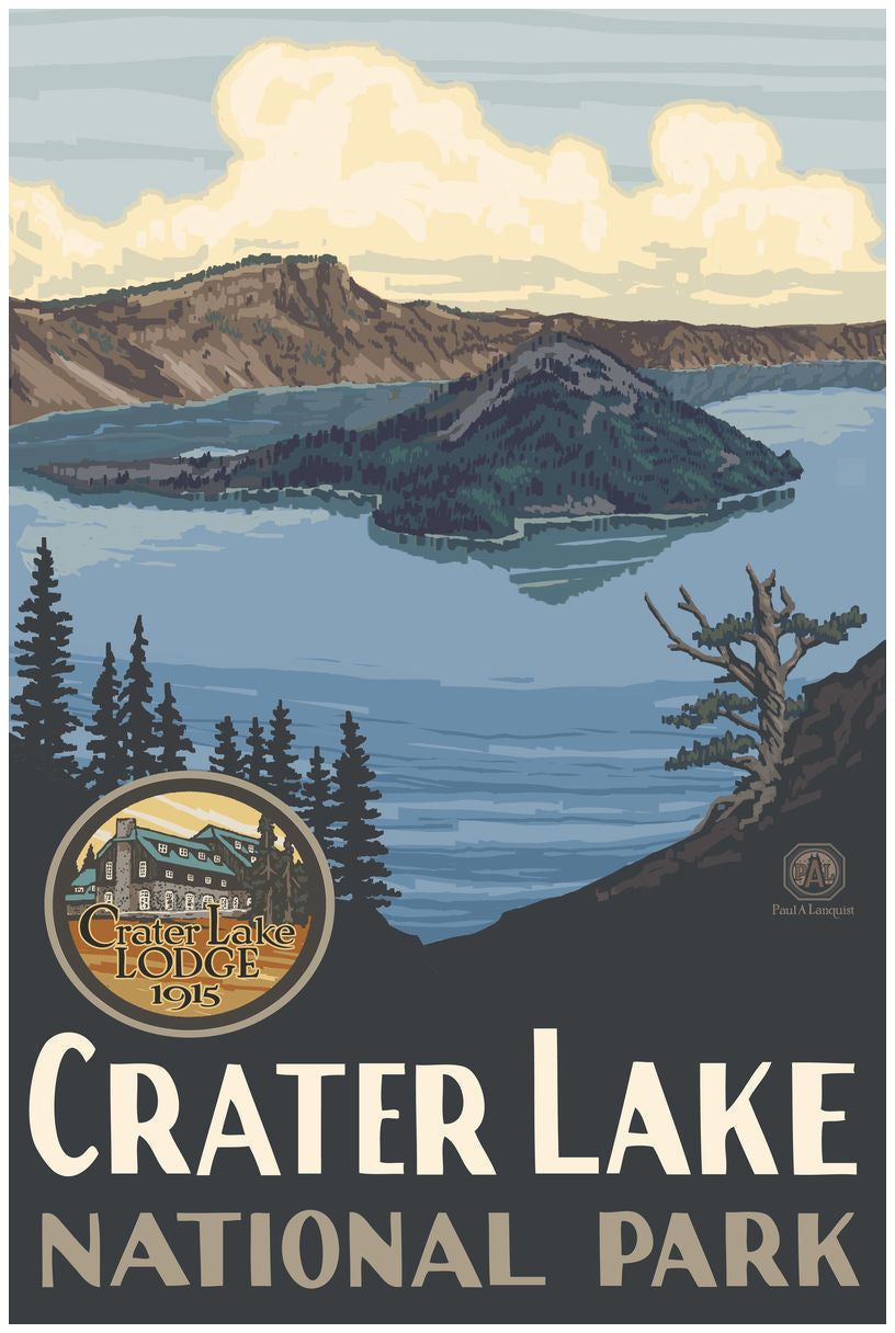 Crater Lake National Park Print