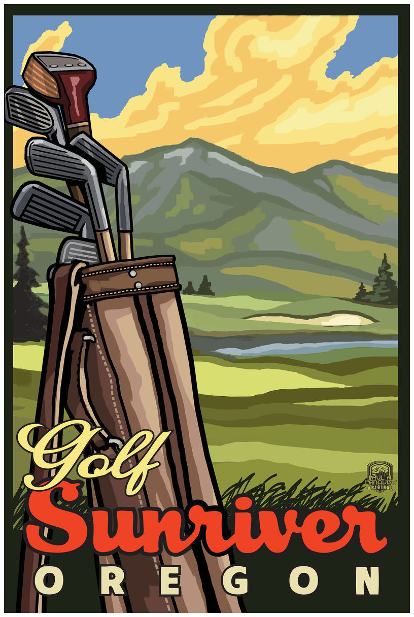 Sunriver Golf Print