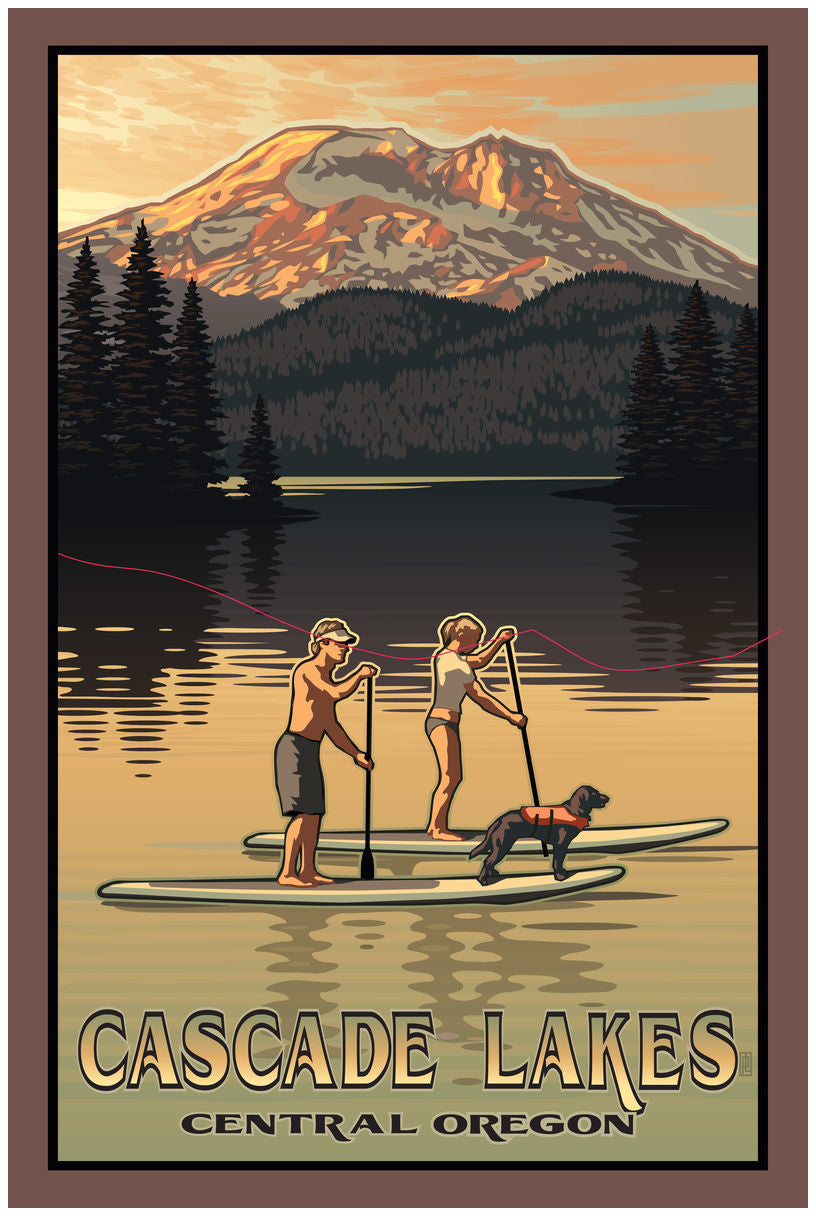 Cascade Lakes Postcard