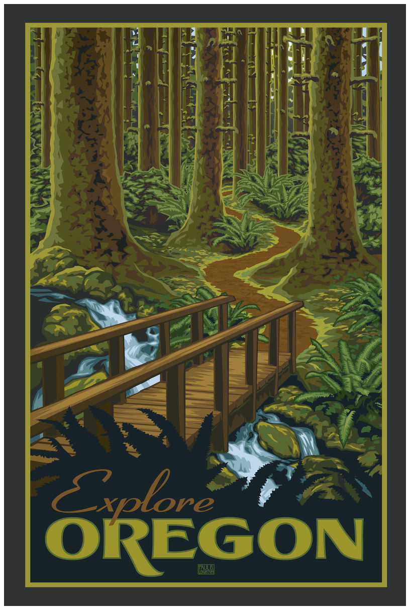 Explore Oregon Notecard