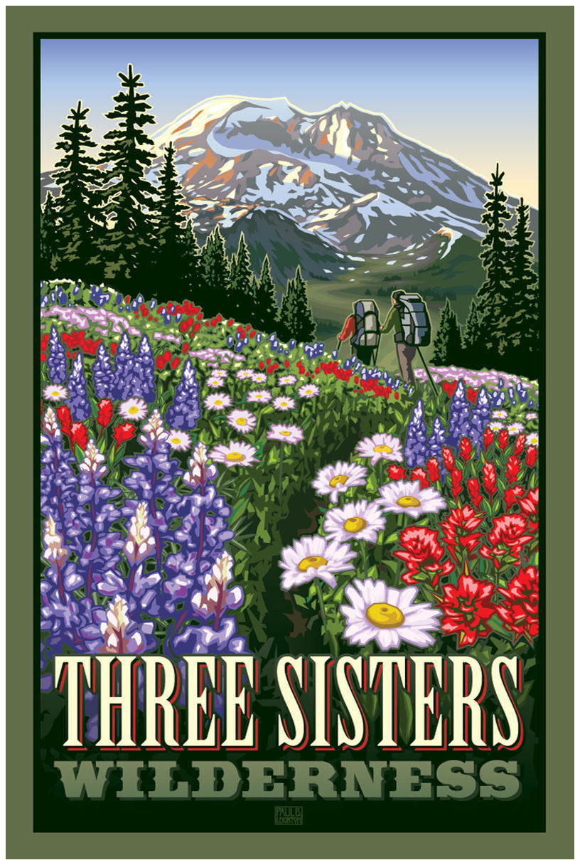 Three Sisters Wilderness w- Flowers