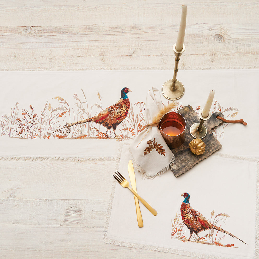 Pheasant Landing Table Runner, 14x72