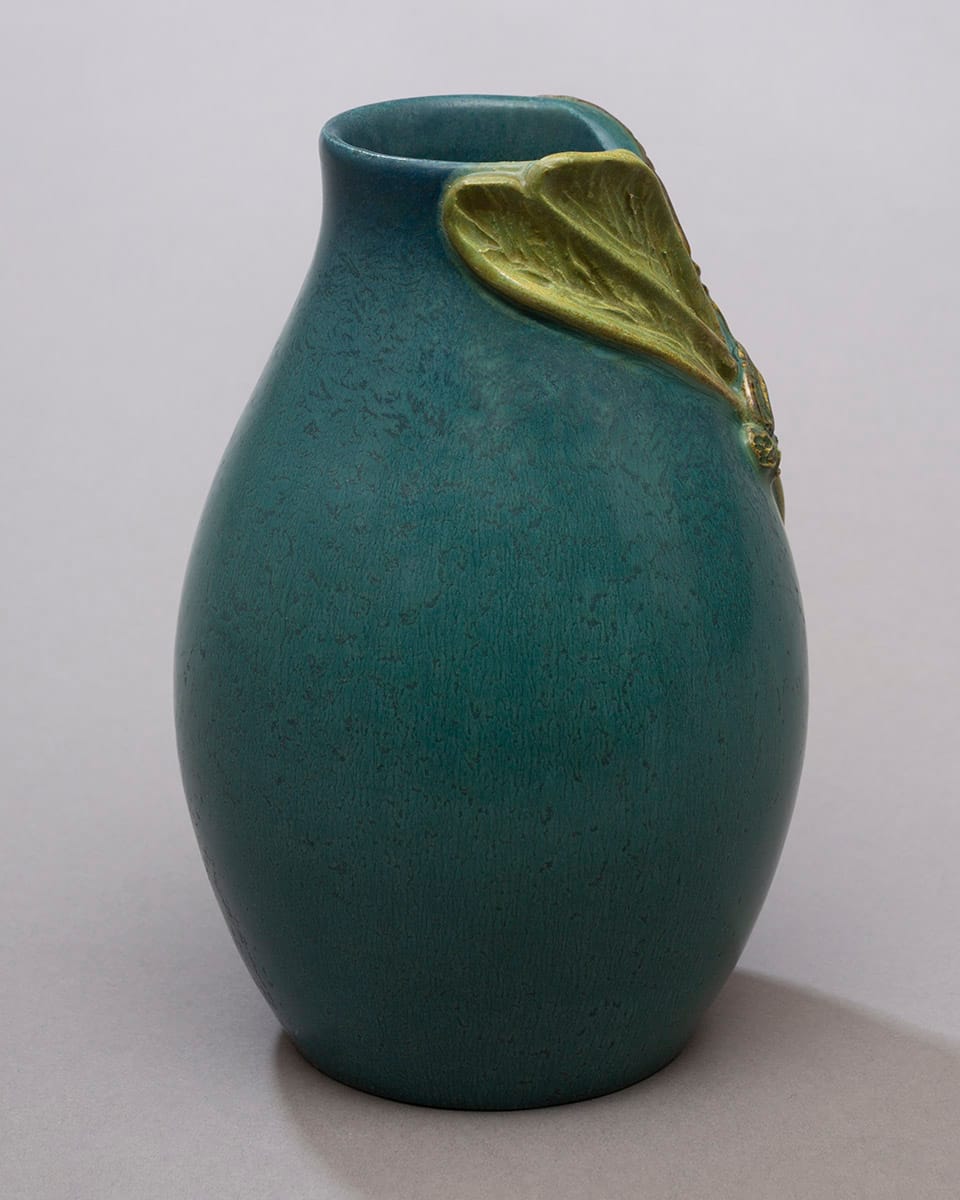 Diving Dragonfly Vase - Curdled Teal