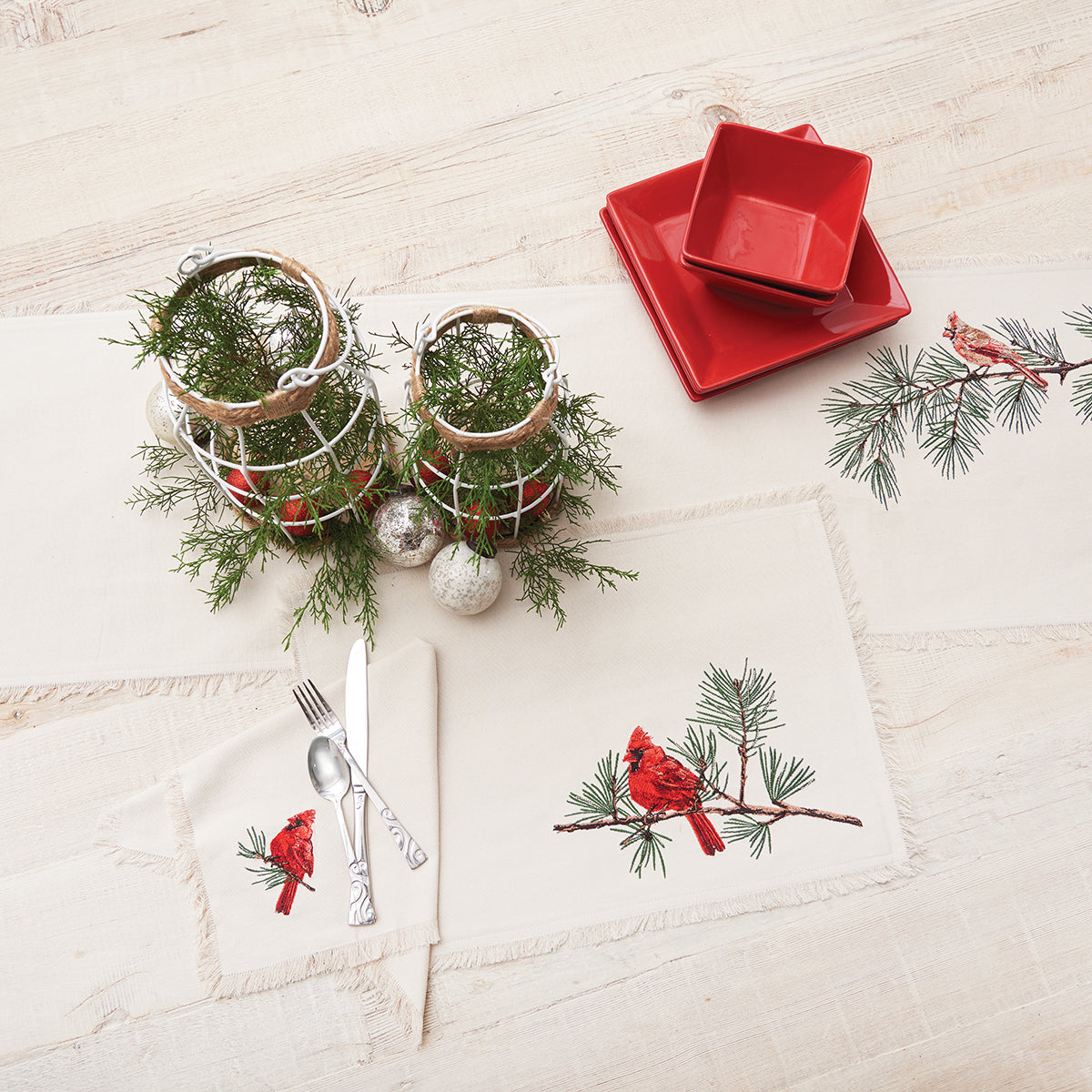 Cardinal & Branch Indoor Placemat, 13x19"