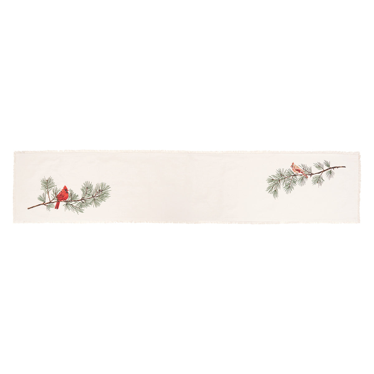 Cardinal & Branch Table Runner, 14x72"