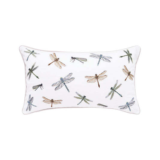Dragonfly Multi Pattern Lumbar Pillow