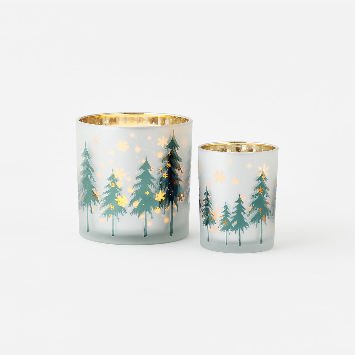 Metallic Tree Candle Holder, SM