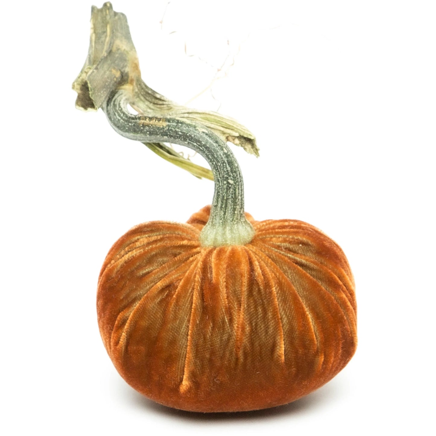 3" Velvet Pumpkin