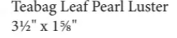 Teabag Leaf Pearl Luster