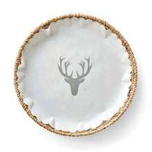 Load image into Gallery viewer, 12&quot;x12 Plate Liners- &quot; OH DEER&quot; flat plate liners PKG of 50
