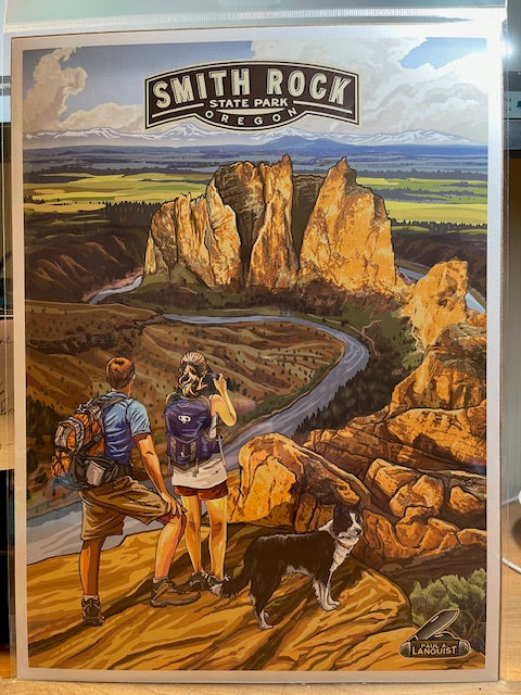 Smith Rock State Park W- Hikers