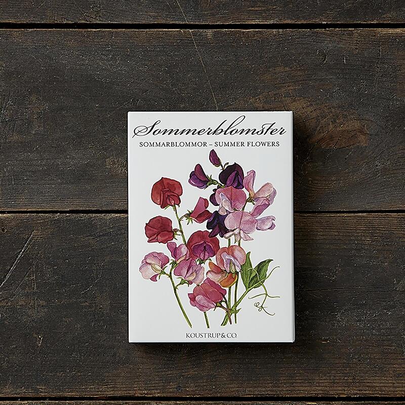Card Folder- Summer flowers 8 cards w/8 envelopes