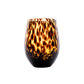 15 oz. Tortoiseshell Stemless Wine Glass